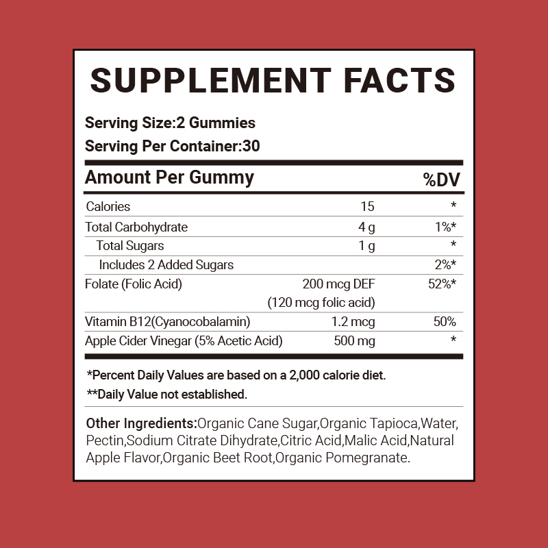 Apple Clder Vinegar Gummies